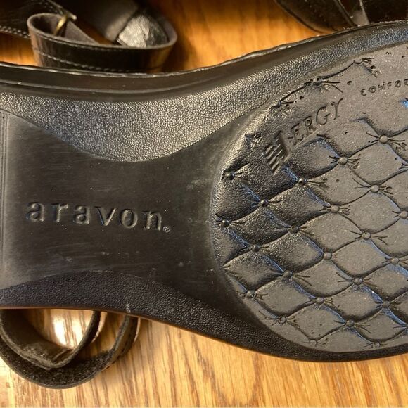 Avalon Clarissa Fisherman’s Black Shoes - Picture 5 of 7